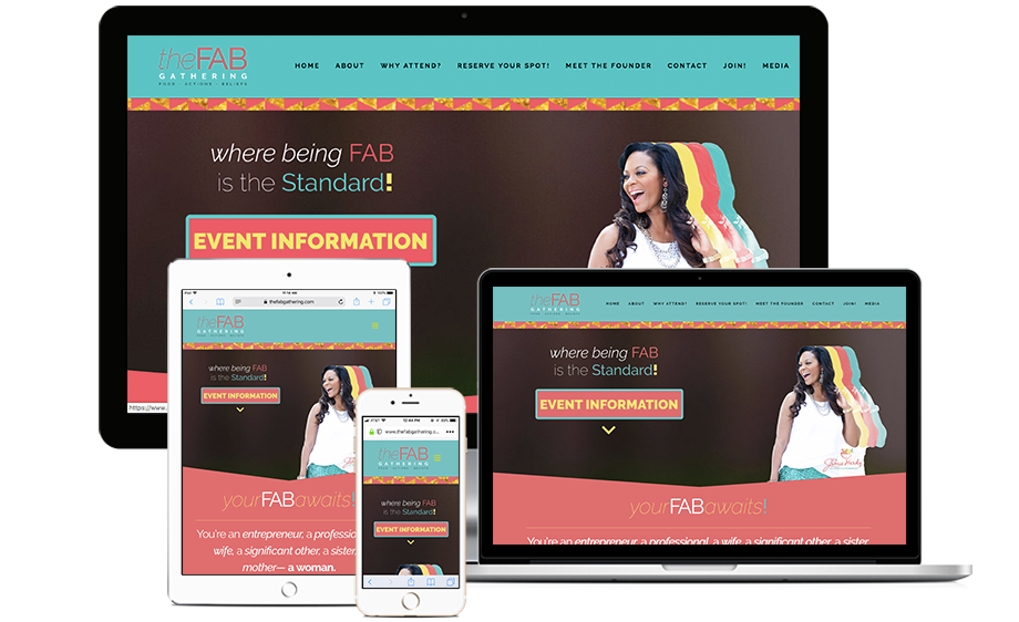 That Creative Guy. Oh Yesss Empowerment Conference Website Design. brand expert. graphic design. web design in mississippi. 